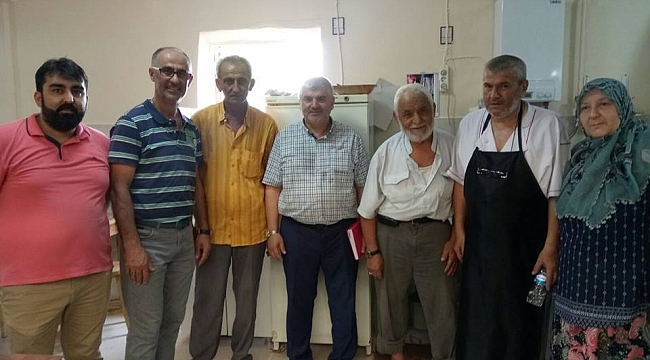 Sabahattin Bedir, Salı Pazarını ziyaret etti!...