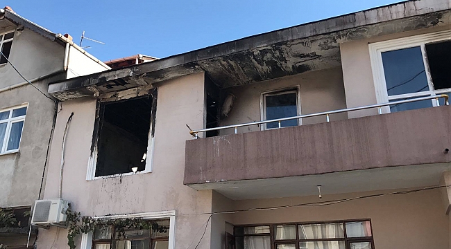 KALECİ ÇETİN'İN EVİ YANDI!...