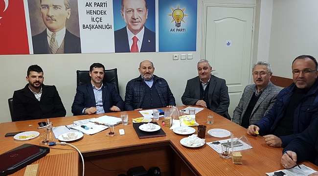 BAŞKAN ADAYI TİRYAKİ, AK PARTİYE MİSAFİR OLDU!...