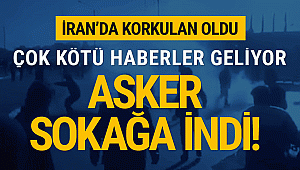 İran diken üstünde asker sokağa indi! İran'da son durum!