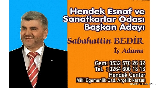 BAŞKAN ADAYI BEDİR, BASIN AÇIKLAMASI YAPTI!...