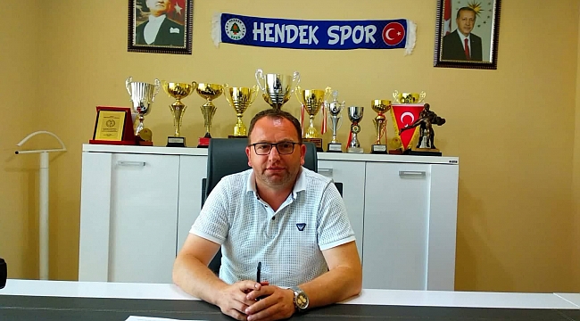FATİH SUNMAN,"HENDEKSPOR BAL LİGİNDE MARKA OLACAK" DEDİ.