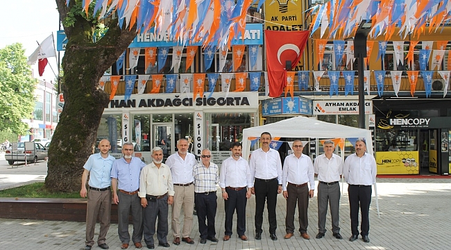 LÜTFÜ BAYRAKTAR, HENDEK'TE HALK İLE BULUŞTU!...