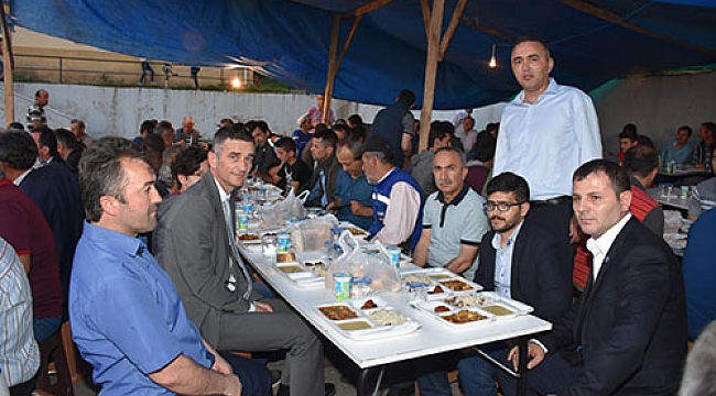 ÜMİT DİKBAYIR, DİKMENDE İFTAR AÇTI!...