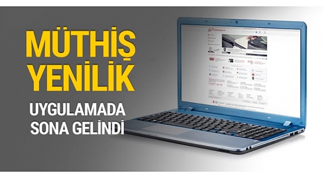 E-devlet'ten sonra müthiş bir yenilik daha! Uygulamada sona gelindi