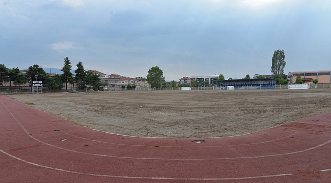 Hendek Atatürk Stadı BAL' a hazırlanıyor!...