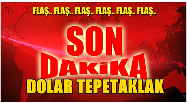 Dolar tepetaklak oldu, son durumu