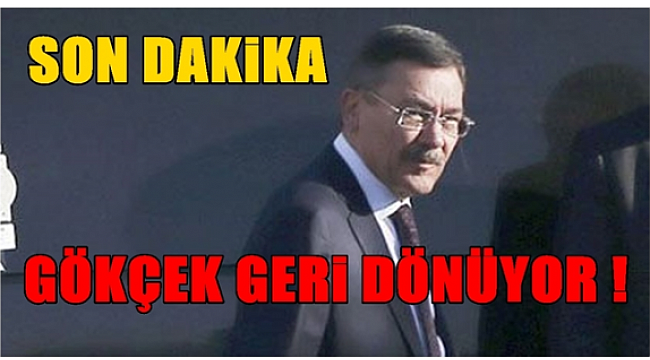 Melih Gökçek Geri Dönüyor