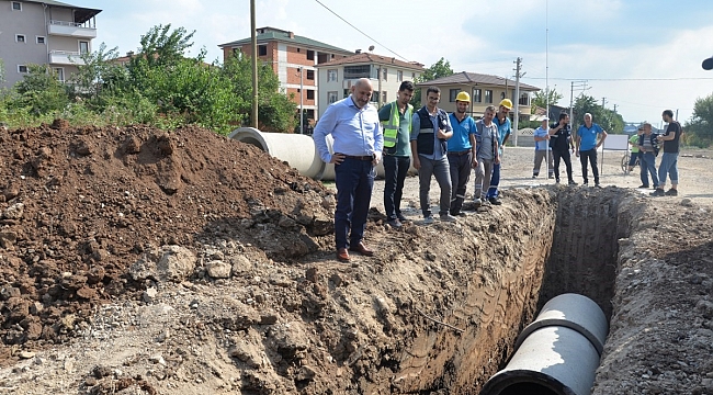 SASKİ, Yıldırım Beyazıt caddesinde çalışmalara başladı