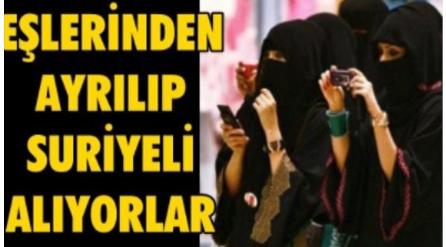 Eşlerinden boşanıp Onlarla evleniyorlar
