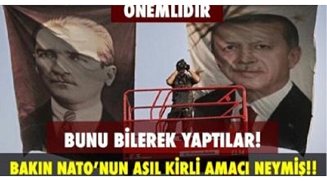 NATO'nun kirli tezgahı açığa çıktı, bakın neden yapmışlar