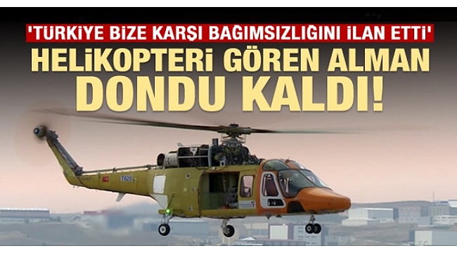 Türkiye bize karşı bağımsızlık ilan ediyor