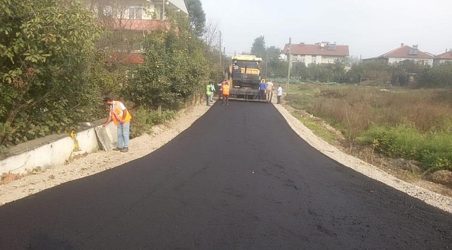 Büyükdere, Kocaahmetler ve Sivritepe mahallelerinde asfalt işi tamam...