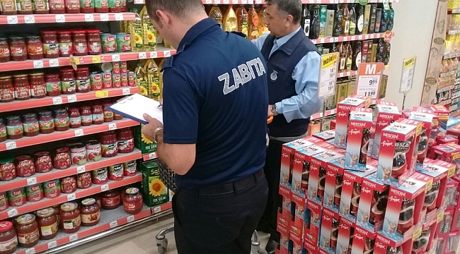 Zabıtadan etiket denetimi!...
