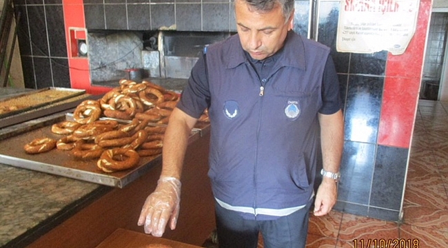 Zabıtadan Simit Fırınlarına sıkı denetim!...