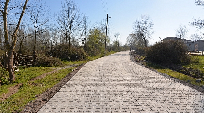 Uzuncaorman ve Balıklı İhsaniye’ye kilit parke...