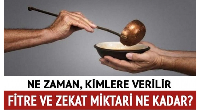 2019 yılı fitre ve fidye miktarı belirlendi Fitre nedir, kimlere, ne zaman verilir?