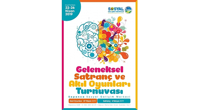 Geleneksel Satranç ve Akıl Oyunları Turnuvası Sapanca SGM’de...
