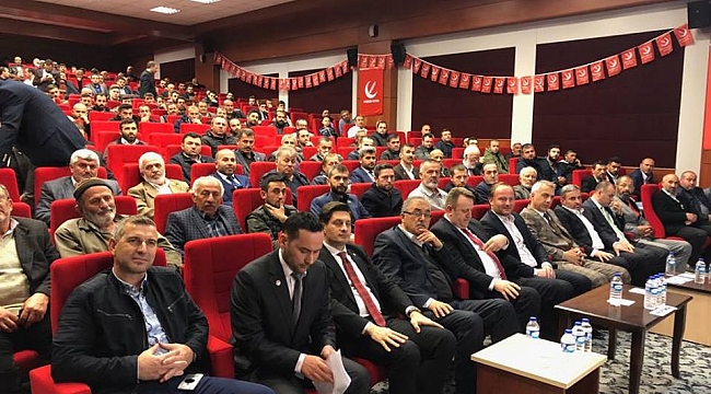 Yeniden Refah Partisi Hendek İlçe Teşkilatı 1. Olağan Kongresini yaptı...