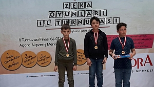 Yeniyüzyıl İlkokulundan akıl oyunlarında İl derecesi...