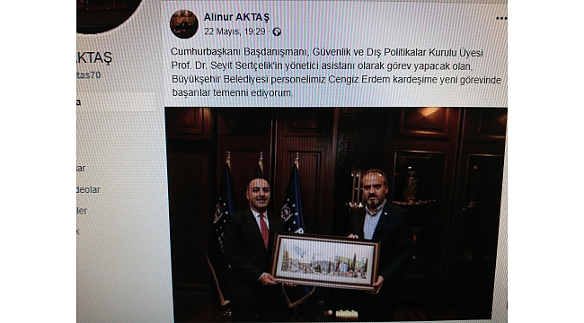 Danışmanın da danışmanı oldu!...