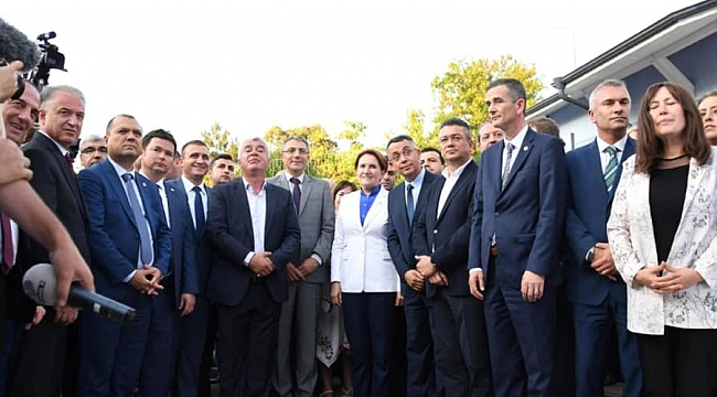 Akşener ve Dikbayır Batı Trakyayı ziyaret etti...