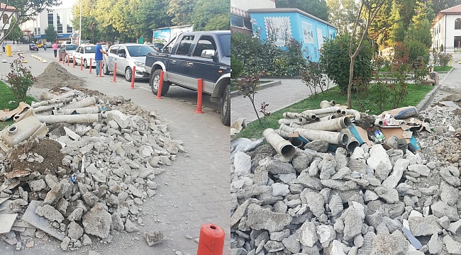 Vatandaş sıkıştı. Merkez tuvaleti bir an önce açılsın!