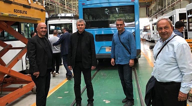 Başkan Ekrem Yüce, Raylı sistemler için Seul’de...