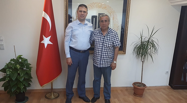 Muratpaşa Kaymakamı Orhan Burhan Hendek'e Selam söyledi...