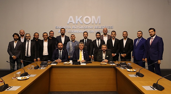 Anadolu Aslanları, Ekrem Yüceyi Ziyaret Etti.