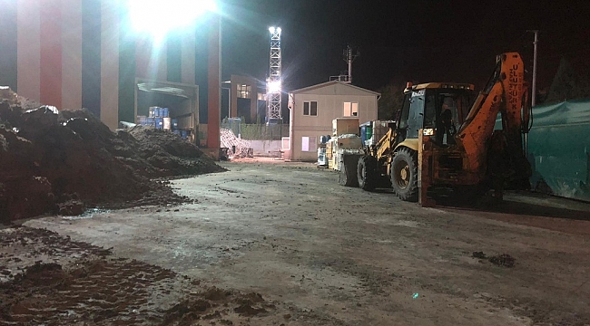 Çevre Sağlık'tan kötü koku yayan Fabrikaya İnceleme.