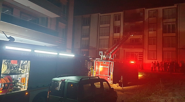 Çiftlik Mahallesinde Korkutan Yangın,