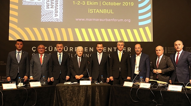 Ekrem Yüce, Uluslararası Marmara Kent Forumuna katıldı.