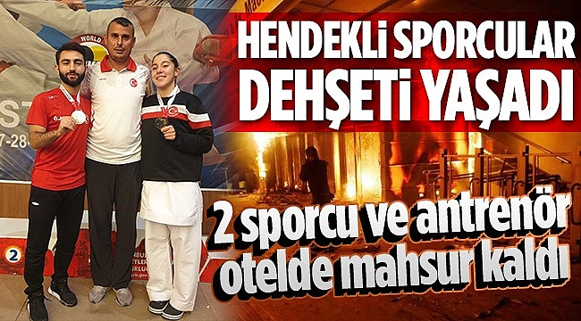Kayacık, Ateş ve Durmaz Şili'de Dehşeti Yaşadılar...