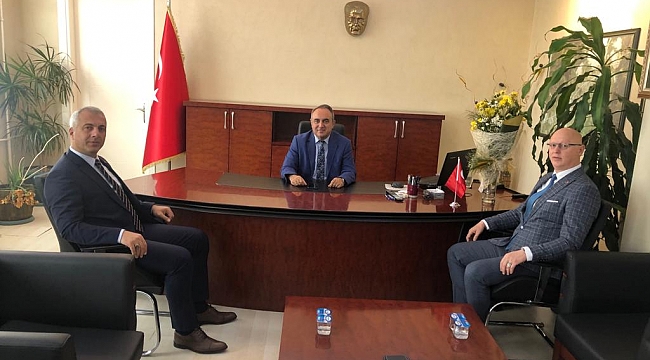 Babaoğlu’ndan Kaymakam Acır’a Hayırlı Olsun Ziyareti.