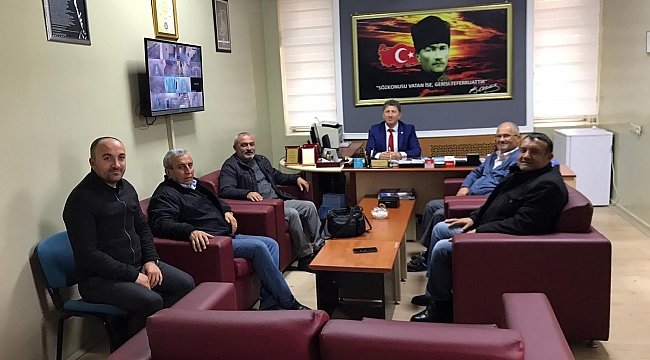 Gazetecilerden Dayıoğluna Hayırlı Olsun Ziyareti!