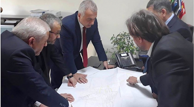 SASKİ kurmaylarıyla proje toplantısı