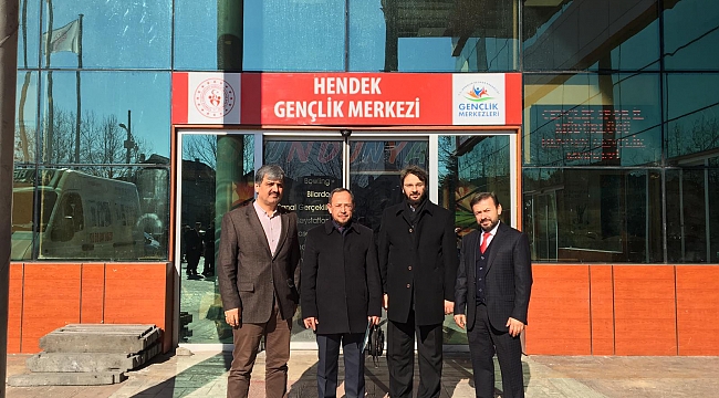 Hendek İlçe Müftülüğü Personeli, Gençlik Merkezini Ziyaret Etti!