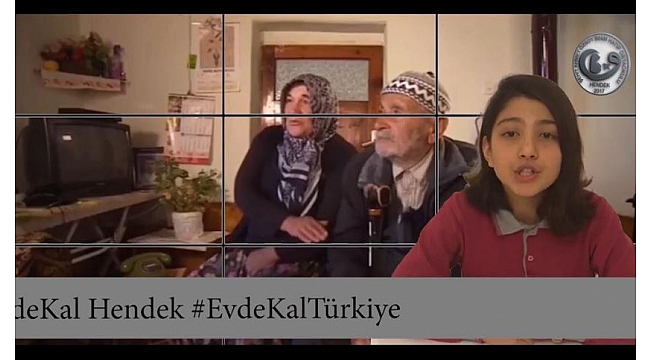 Öğrencilerden Evde Kal Çağrısı