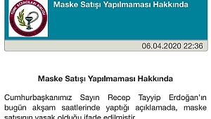 Eczanelerde Maske Satışı Yasaklandı! 