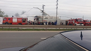 Geri Dönüşüm Tesisinde Yangın... 