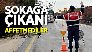 Jandarma, Sokağa Çıkma Yasağına Uymayanları Affetmedi... 