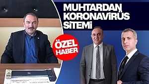 Muhtardan Koronavirüs Sitemi! 