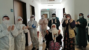 93 Yaşındaki Fatma Karakaş, Koronayı Yendi... 