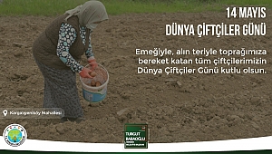 Başkan Babaoğlu, 14 Mayıs Dünya Çiftçiler Gününü Kutladı.