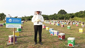 Başkan Ekrem Yüce, arıcılıkta iddialı...