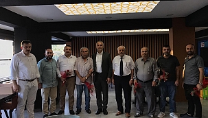 Başkan Babaoğlu'ndan çiçekli kutlama...