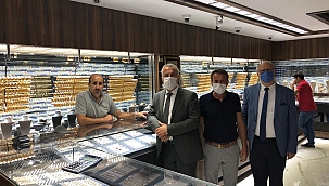 Başkan Babaoğlu'ndan esnaf ziyareti...