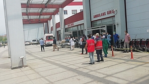 Hendek Devlet Hastanesine kaldırılan 16 yaralının durumu iyi...