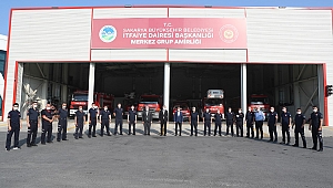 Yüce’den kahraman itfaiye erlerine teşekkür